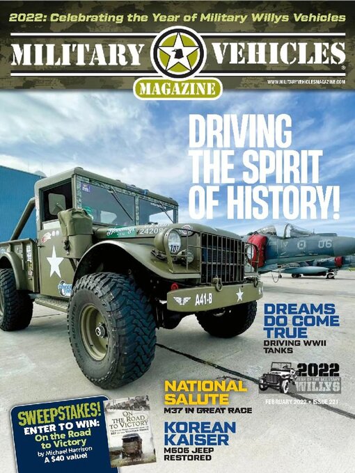 Cover image for Military Vehicles: January/February 2022
